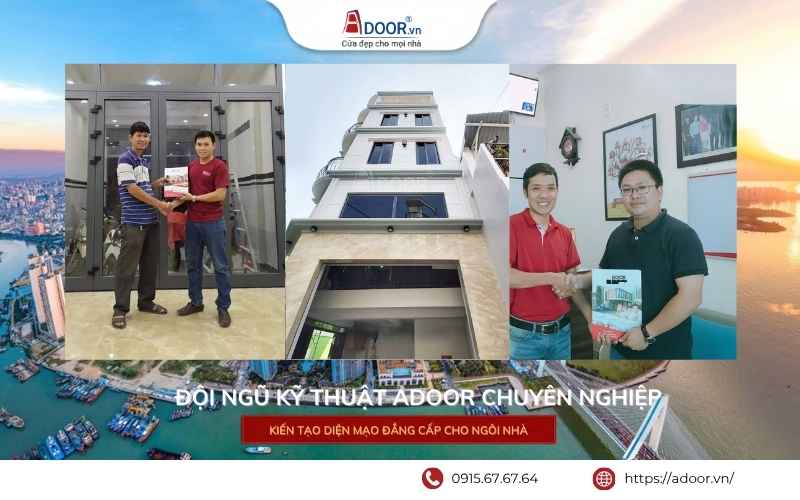 đội ngũ kỹ thuật Adoor chuyên nghiệp