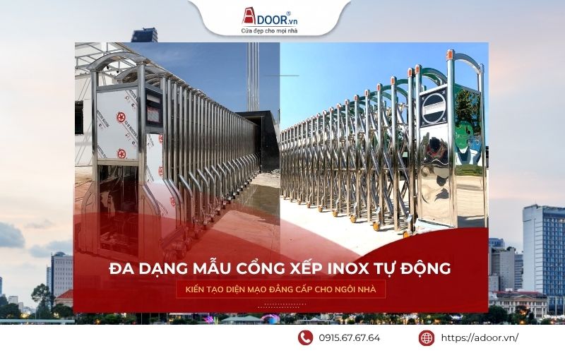 Cửa cổng bệnh viện, trường học