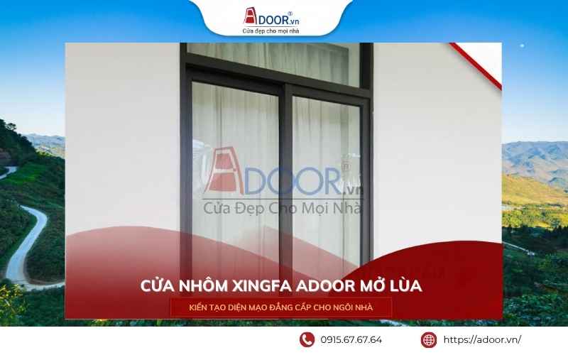 cửa sổ mở lùa chính hãng Adoor