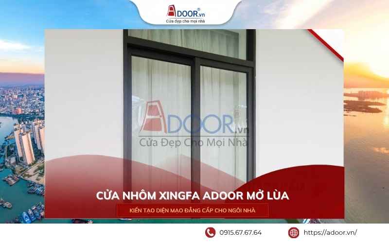 cửa mở lùa chính hãng Adoor