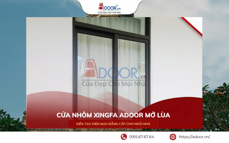 Cửa nhôm Xingfa Nam Định - Cửa sổ mở lùa hiện đại, tối ưu diện tích sử dụng. Cửa nhôm Xingfa Nam Định - Cửa sổ mở lùa hiện đại, tối ưu diện tích sử dụng.