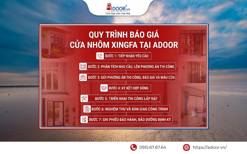 Quy trình báo giá nhanh chóng, minh bạch và chuyên nghiệp.